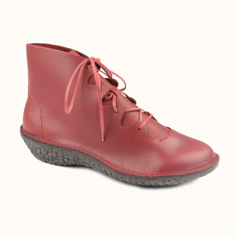 Lacets chaussures fantaisie Rayures rouge et lurex Or 130cm